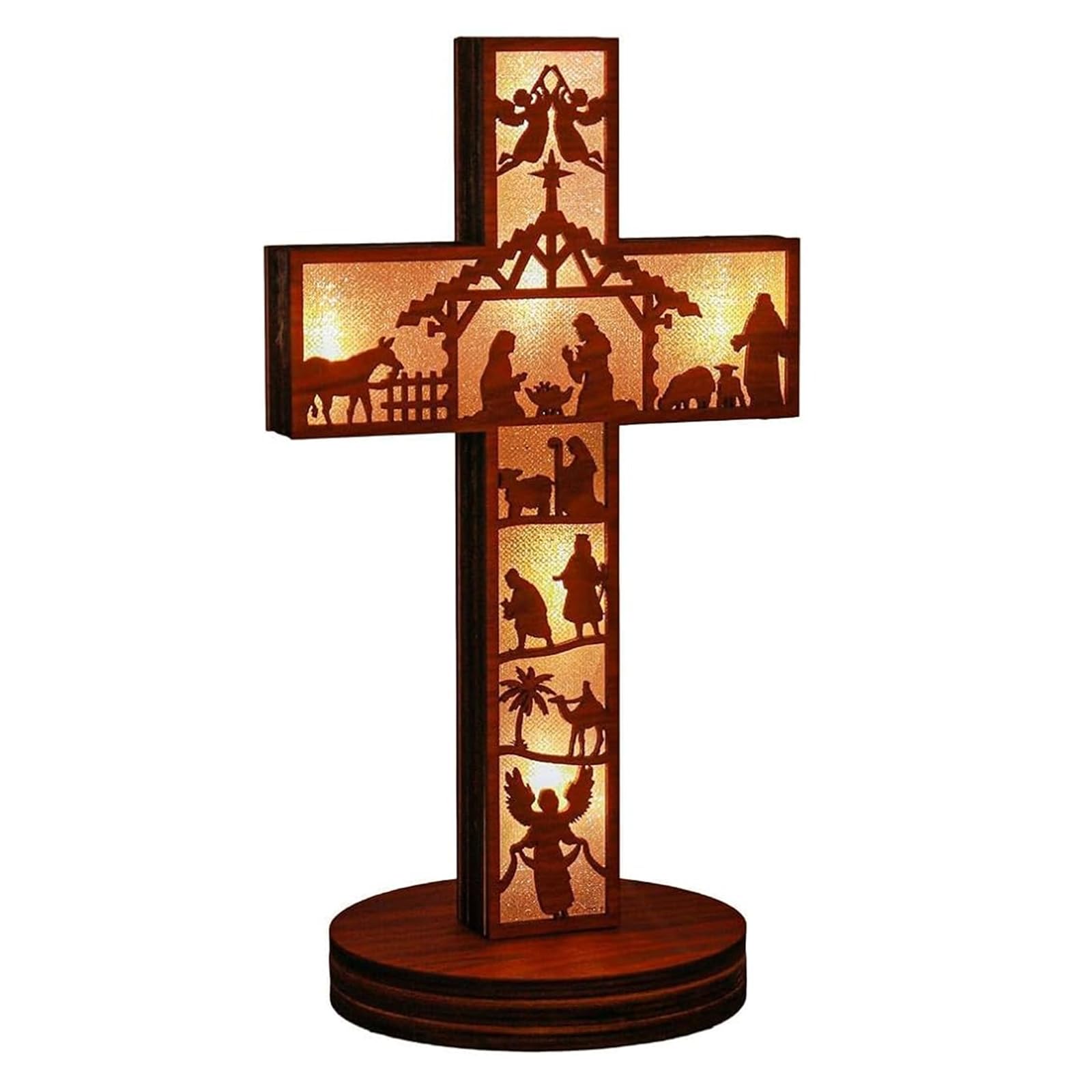 【超希少美品】 ✞キリストと天使達の十字架　置物 Amazon.co.jp: Crucifix Statue : ホーム＆キッチン