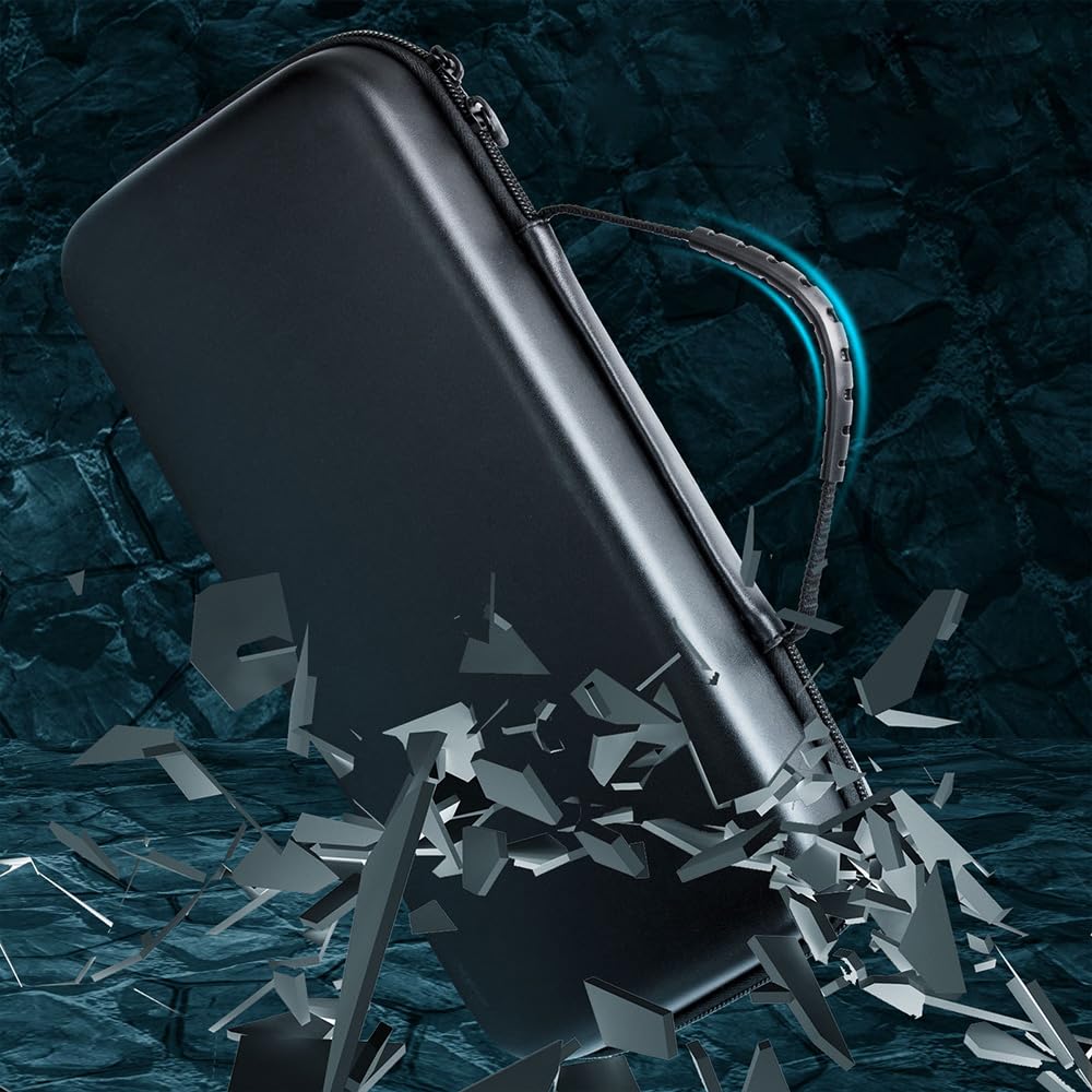 Etui pour MSI Claw, [Antichoc] Dur Etui Protecteur Voyage Case, Portable Stockage Etui pour MSI Claw-Noir