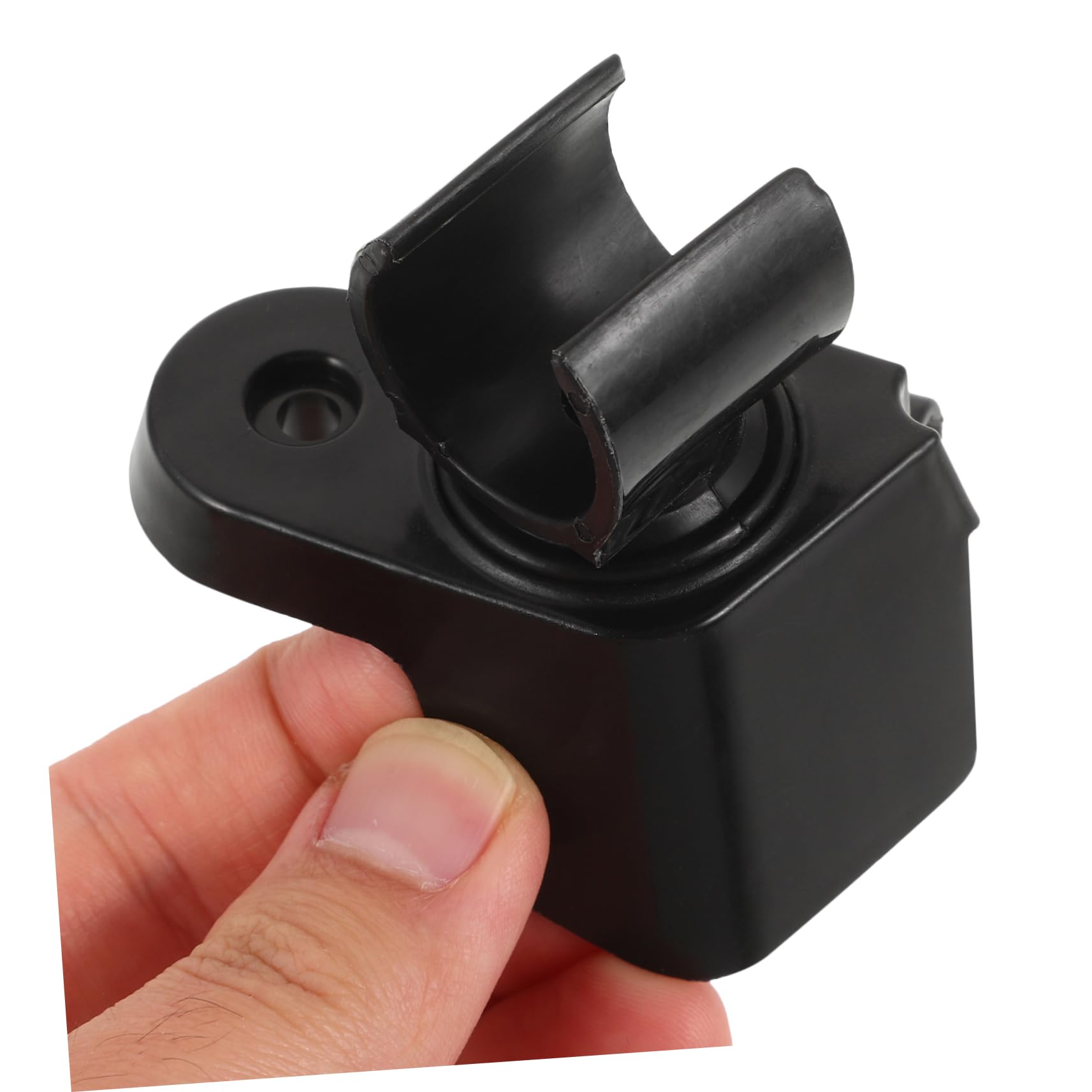Clip portale per torcia elettrica per casco da lavoro, accessorio leggero e resistente per professionisti e fai da te