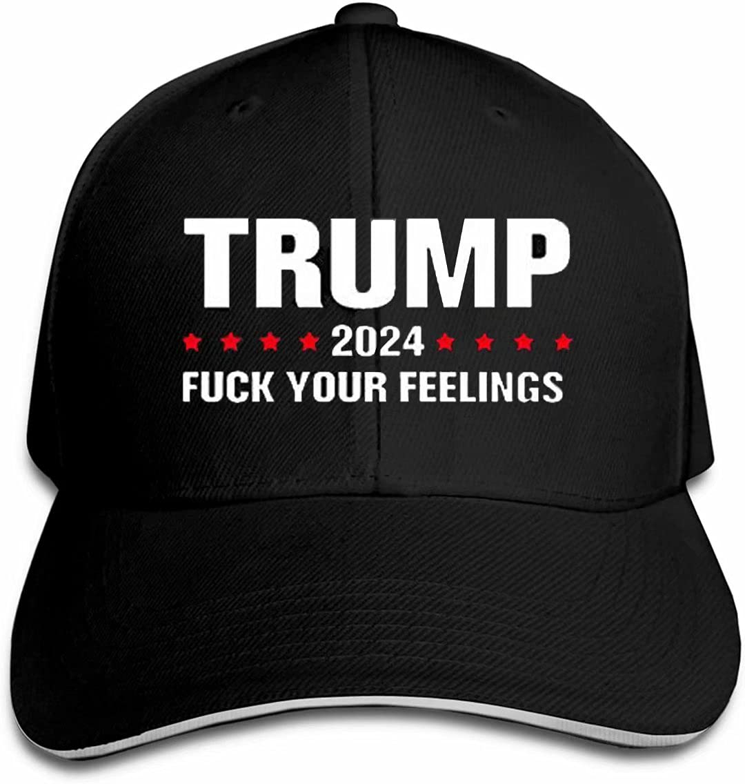 LymhyTrump 2024 Hats Adjustable Baseball F Your Feelings MAGA Take Take America Back Cap Unisex