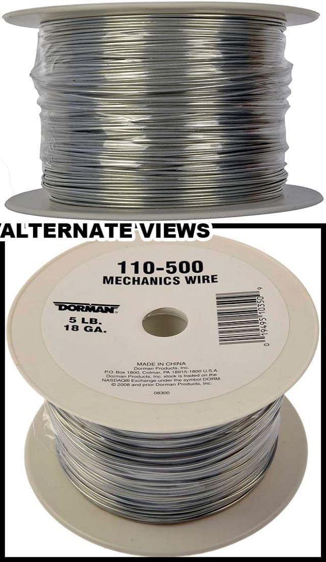 APDTY 221611 18 Gauge 5 Pound Spool Mechanics Wire