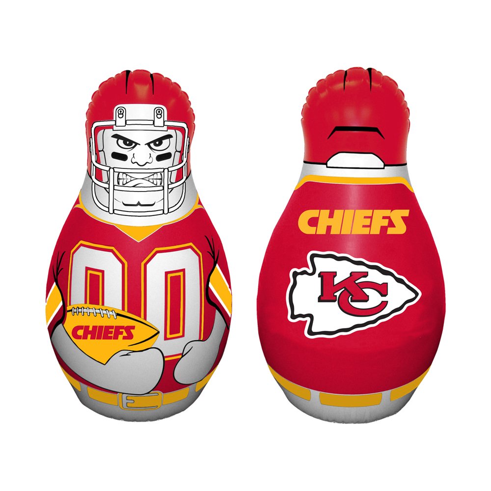 Fremont Die NFL Arizona Cardinals Bop Bag Inflatable Tackle Buddy Punching Bag, Standard: 40" Tall, Team Colors