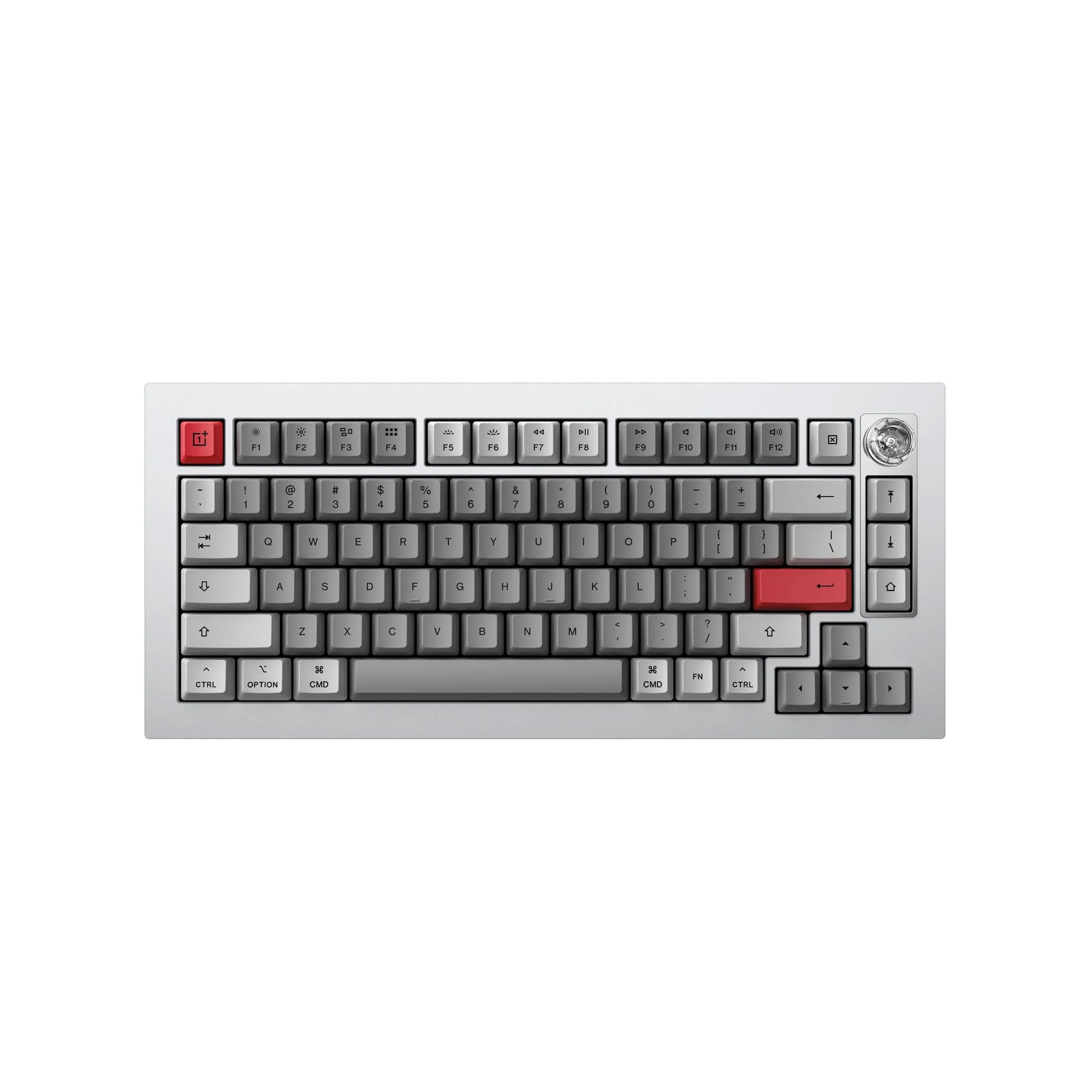 81 Pro Full Metal Custom Mechanical Keyboard QMK VIA Double-Shot PBT Keycap RGB Backlight Hot-swappable Dedicated Winter Bonfire