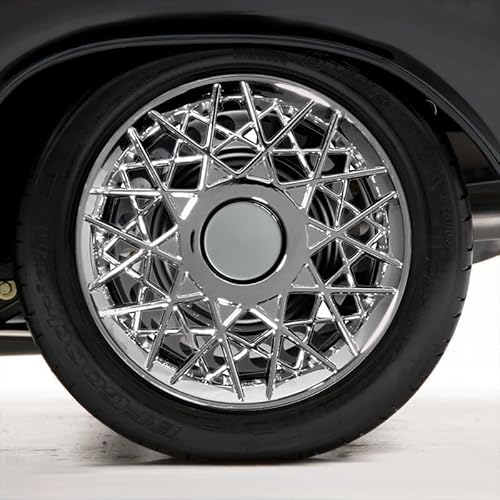 Upgrade Your Auto Set Four 16' Chrome Hubcap Wheel Covers for Ford Crown Victoria 1998-2002