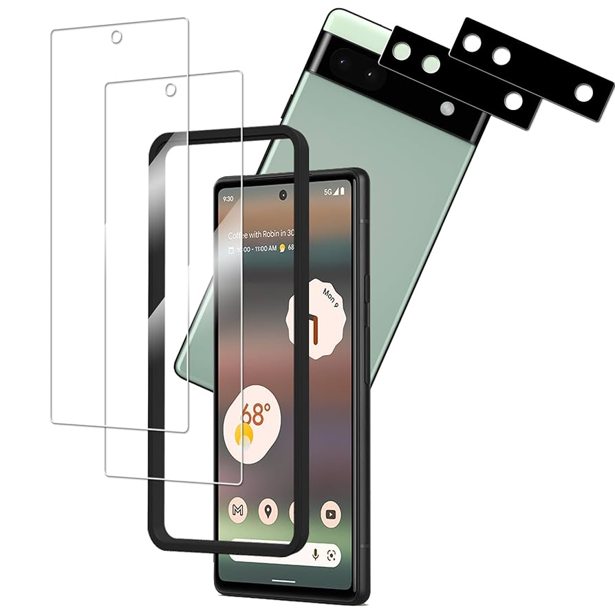 スマートフォン本体(ガラスフィルム2 枚付き) Amazon | 【指紋認証対応 2+2枚セット】ガイド枠付き KPNS 日本