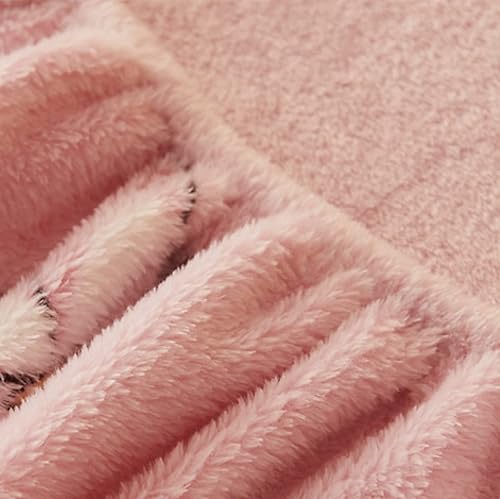 Miniatura 6 de Colchón de bolsillo profundo, terciopelo de cristal de invierno, funda de colchón gruesa y cálida con bolsillo profundo, estampado de dibujos