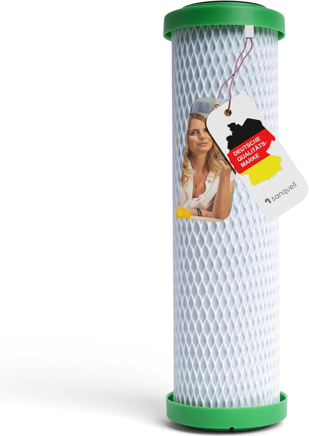 NPure Schadstoff-Wasserfilter | passend carbonit Vario, Sanuno | bis 3 Liter/Minute | gesinterte Aktivkohle