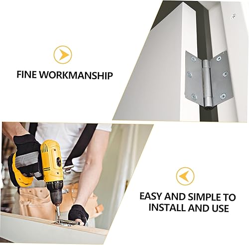 Miniatura 9 de Bisagra de caja de madera de 90 Uds. Bisagras de aleación de zinc Bisagras decorativas para el pecho Bisagras de caja de joyería Bisagras de 90