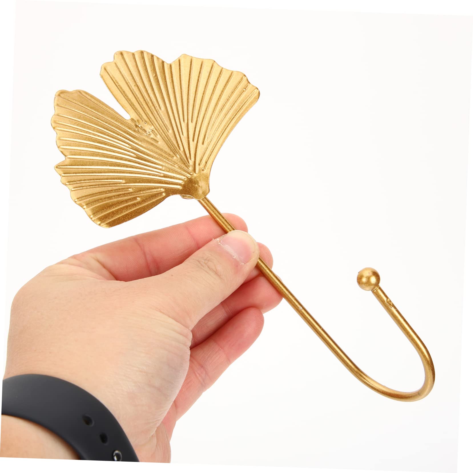 Alipis 6piezas Ganchos Adhesivos Forma De Dorada Para Colgar Pared Decoración Para Hogar y Oficina Para Dormitorio Cocina y Baño