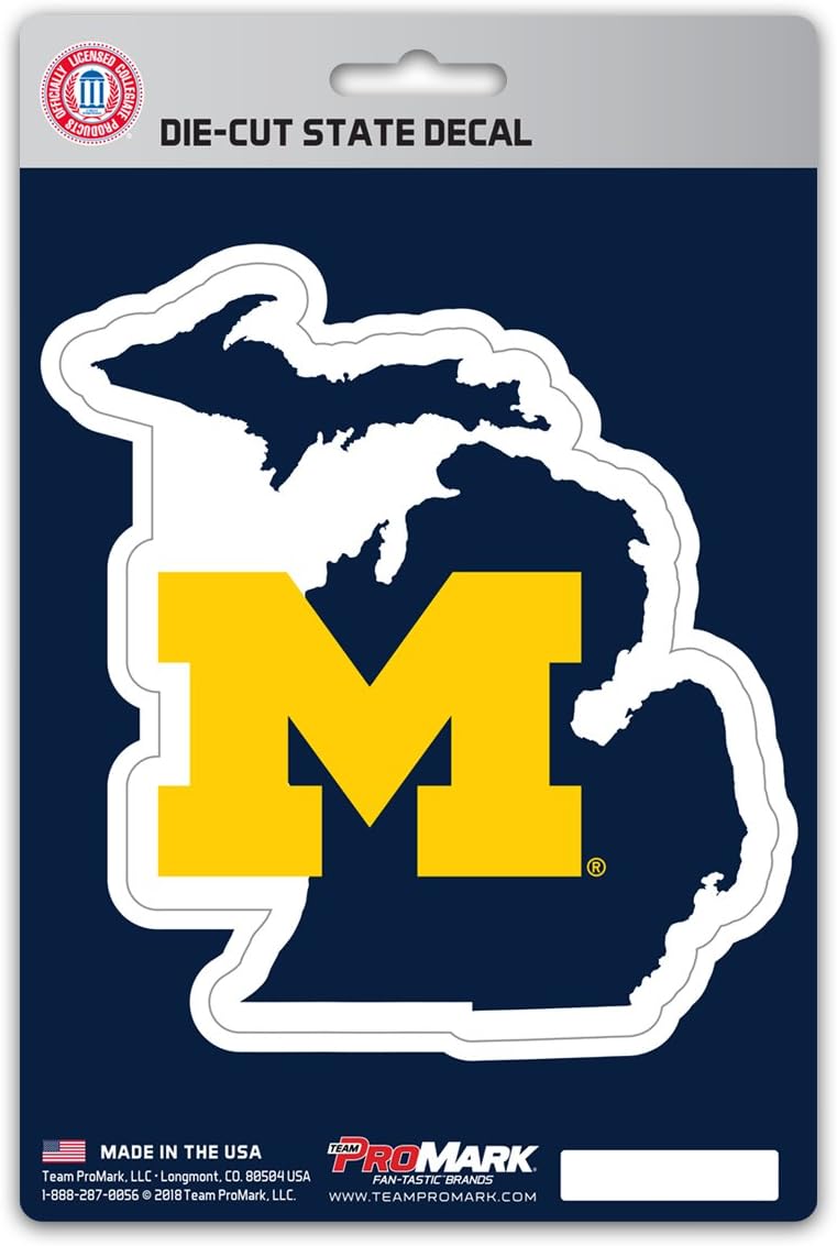 FANMATS NCAA Unisex-Adult State Shaped Decal