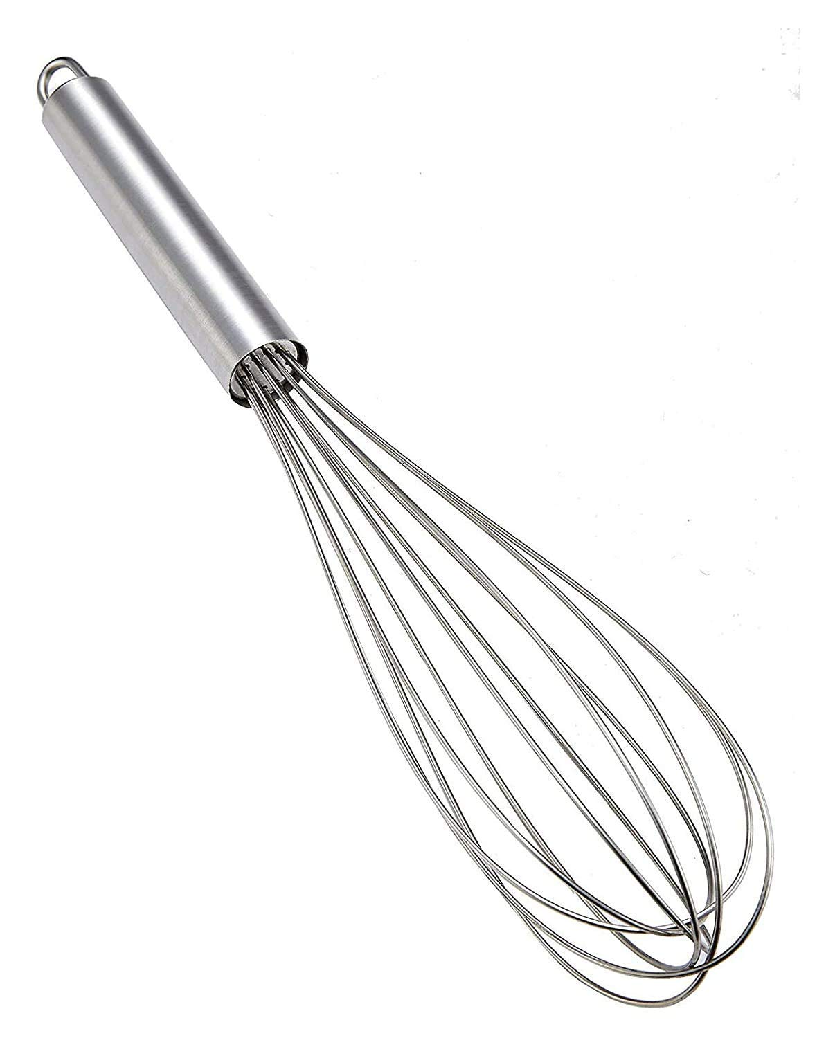 GLANS Stainless Steel Hand Blender Mixer Froth Whisker Latte Maker for Milk Coffee Egg Beater Juice,22 cm (Silver Color)-image-25