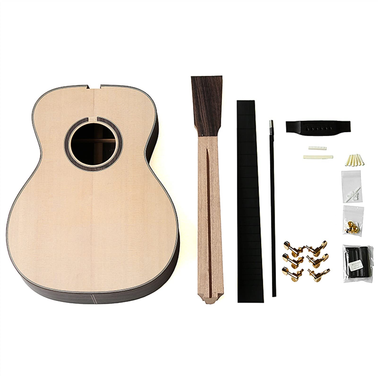 アコースティックギター スプルース材トップ単板×ローズウッド材 未使用