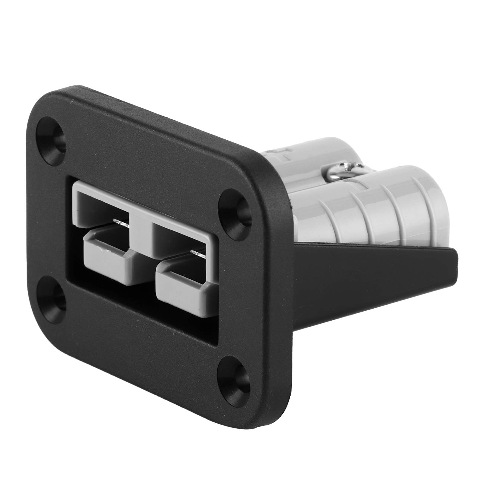 Aramox Prise d'alimentation RV 50 A, Prise d'alimentation Ignifuge 600 W Grand ABS Ignifuge Actuel pour Bus de Yacht de Bateau de Camion