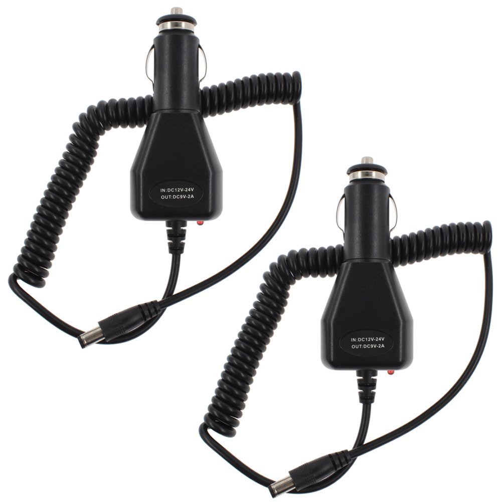 Car Charger Cable for Baofeng Uv-5r Uv5ra Uv5rb Uv5re PX-777 TYT TH-F8 Wouxun Radios(2 pack)
