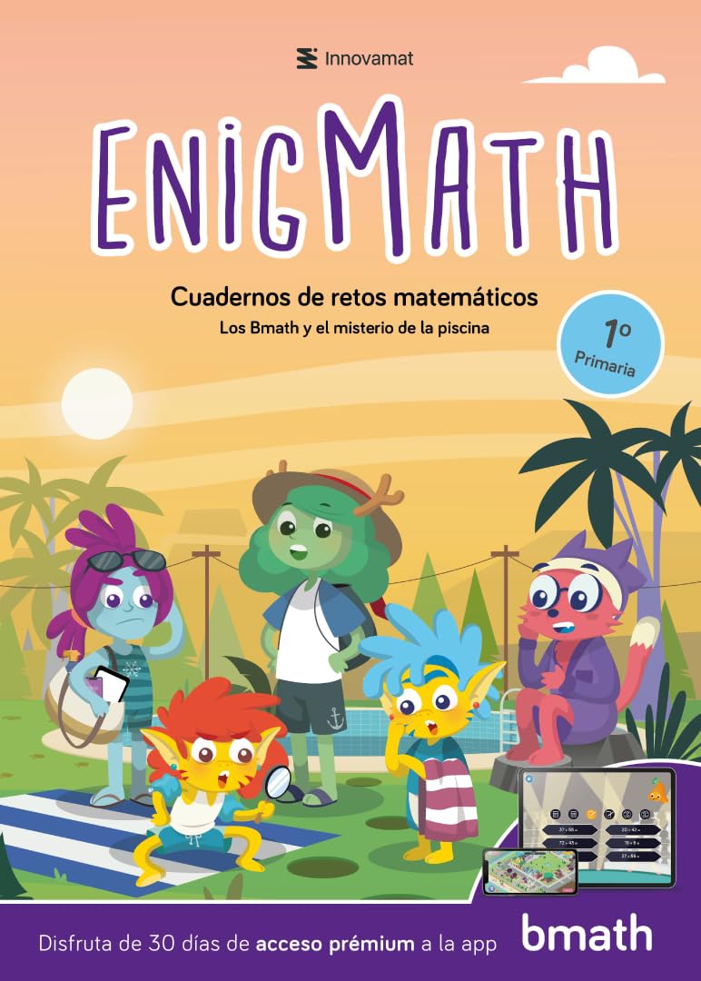 Innovamat - Enigmath 1º de primaria - Cuaderno de retos matemáticos (Colección Enigmath)