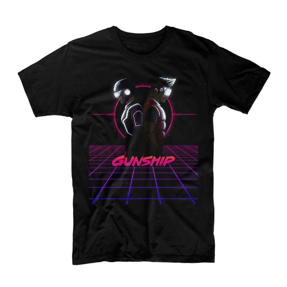 GUNSHIP Official Limited Edition Art3mis & Parzival T-Shirt (XLarge) Black