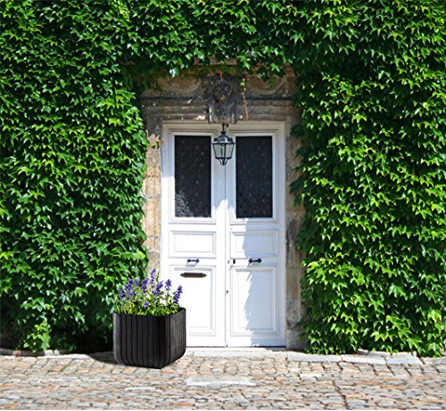 Pot de fleur noir résistant KETER Chalet et Jardin taille S