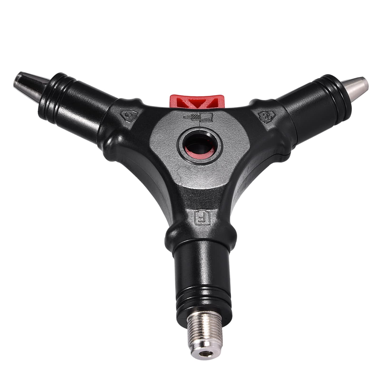 Generic RG59 -Kabelstripper, RG6 -Kabel Stripper 4 in 1 F Anschluss 3 in 1 F Stecker Koaxial Komprimierungstool Für RG59 RG6 Für Video, TV,