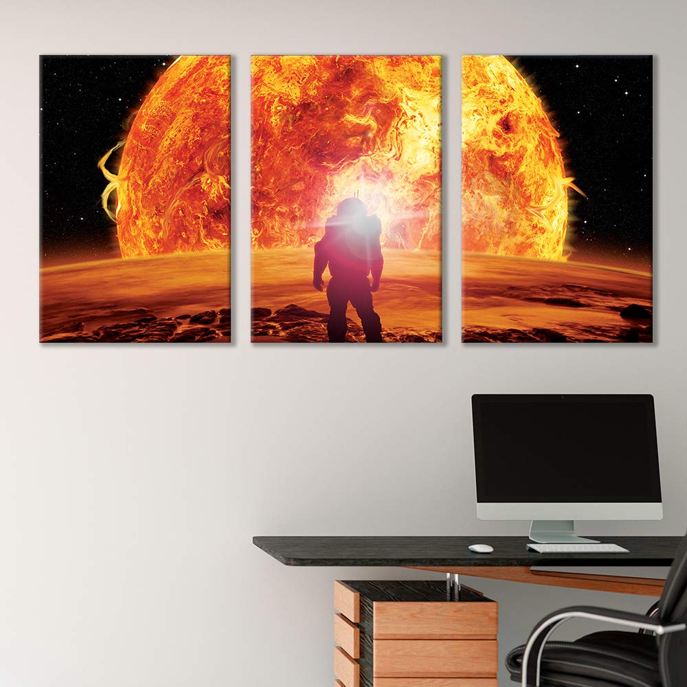 Amazon.co.jp: NWT キャンバスウォールアート 深宇宙 絵画アートワーク