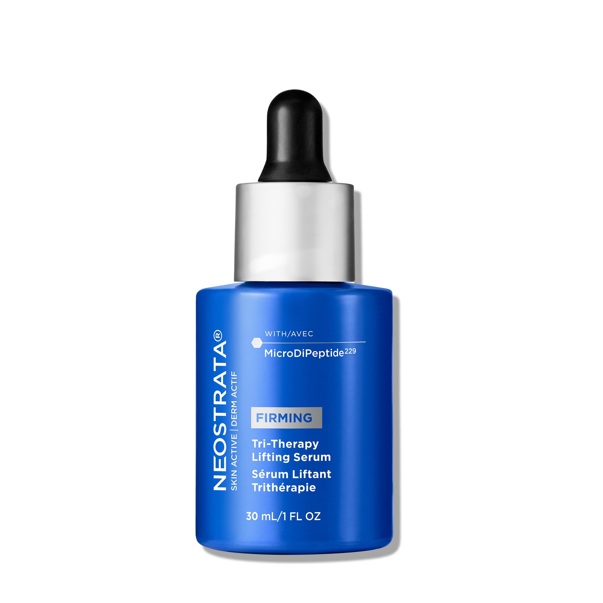 Neostrata Skin Active Tri-Therapy Lifting Serum (1 x 30 ml), sérum facial con efecto voluminizador e iluminador, sérum ácido hialurónico reafirmante, para una hidratación profunda