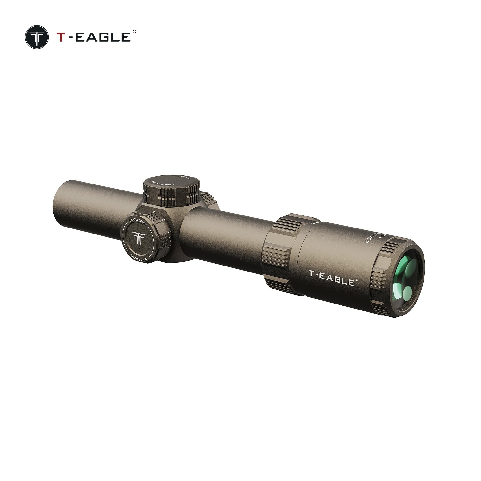 Amazon.co.jp: T-EAGLE ライフルスコープ EOX1.2-6x24IR可変倍率