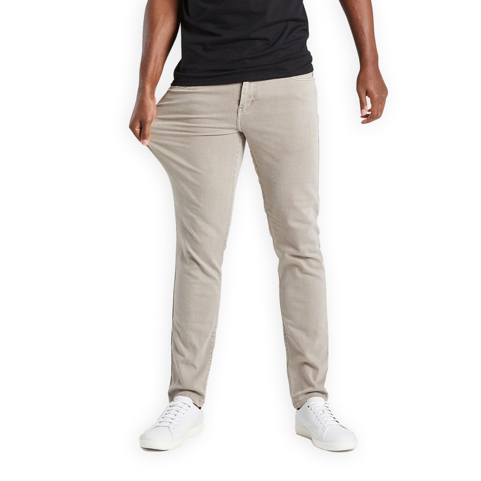Mugsy Mens Jeans Classic Fit Stretch Denim Jeans for Men Comfortable 4-Way Stretch Flexible Pants Size Up If