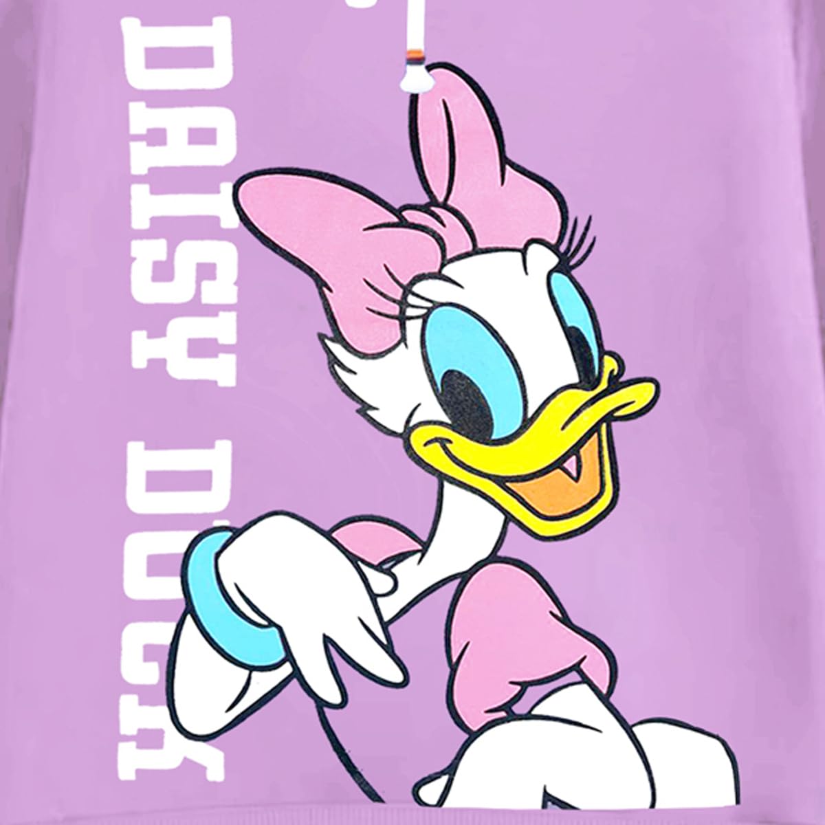 Kuchipoo Cotton Blend Girls Regular Fit Winterwear Hoodie (© Disney-HOD-215, 7-8 Years, Multi-Colored) - Image 3 thumbnail
