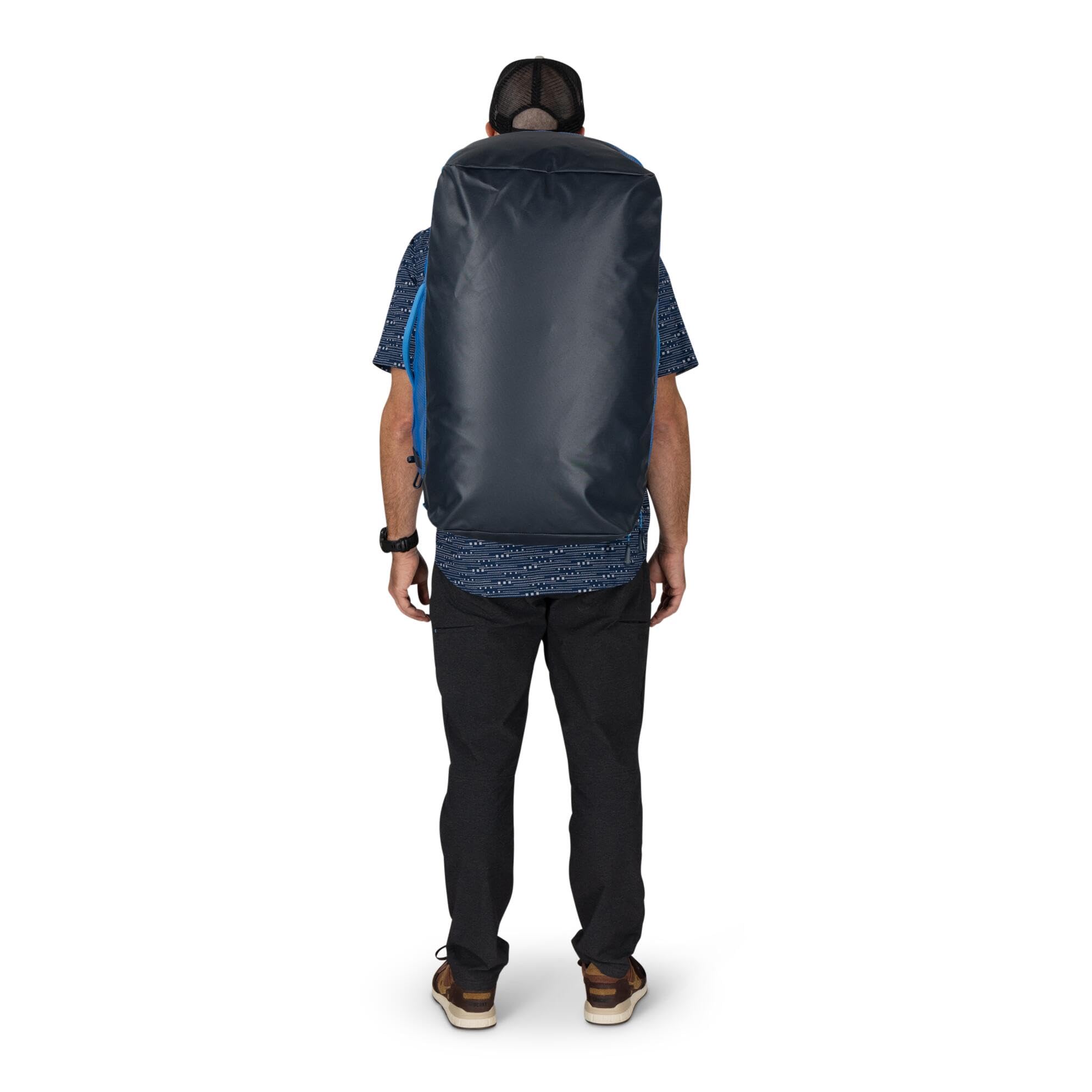 Osprey Transporter Squffel - Borsa da viaggio quadrata resistente, con apertura da 70 l, foglia di pino