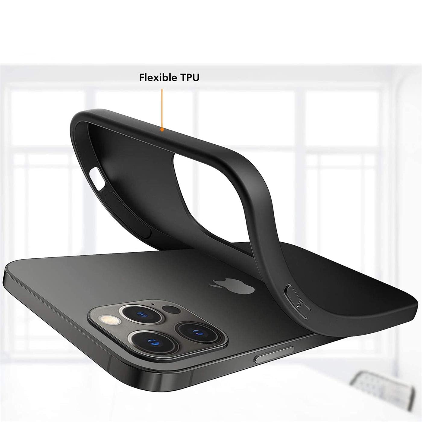 Verco Handyhülle Für IPhone 12 Pro Max – Mattes Silikon, Griffig & Schlank