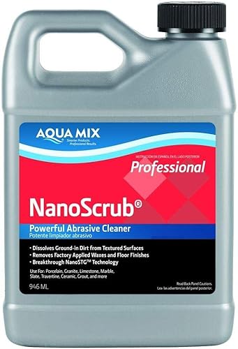 Aqua Mix Nanoscrub Potente limpiador abrasivo cuarto de galón 32 oz