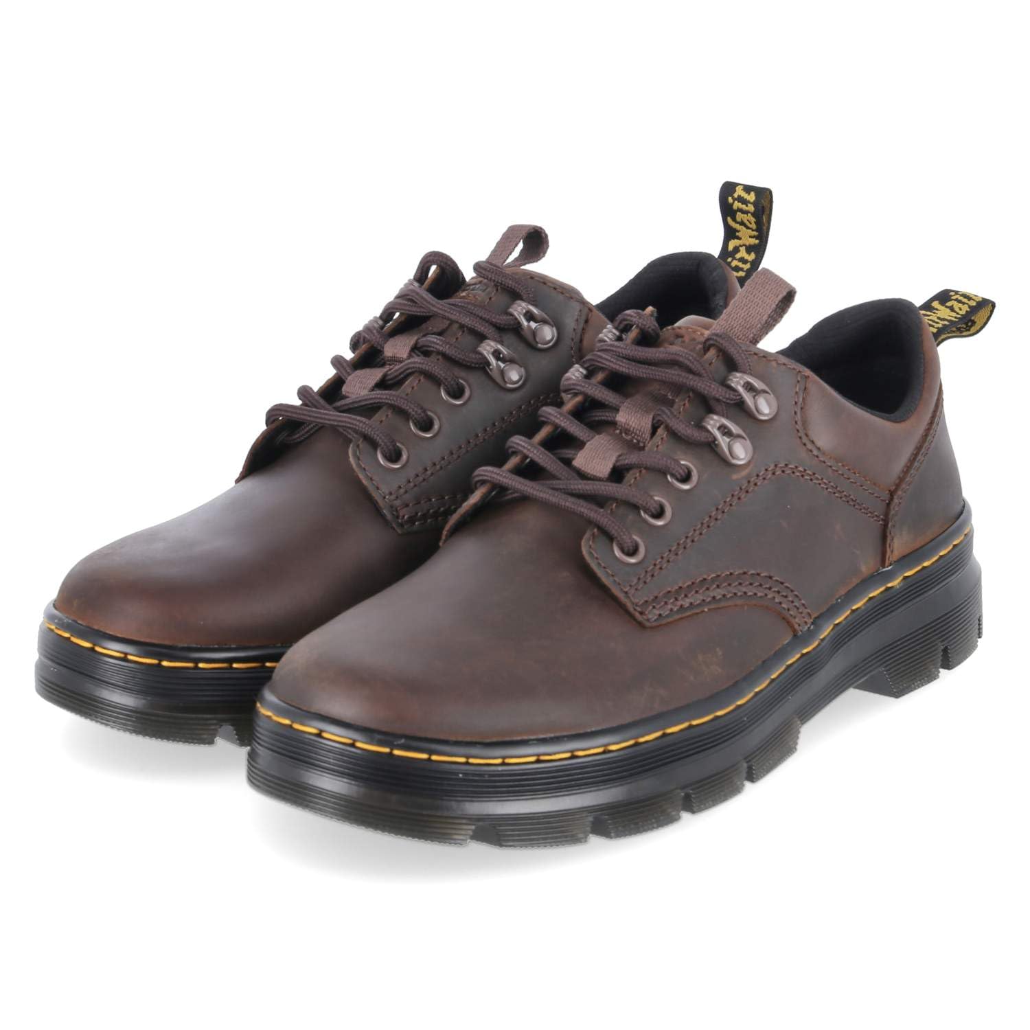 DR MARTENS 27103207 5 Tie Shoe Men Gaucho Crazy Horse UK 9.5 Brown