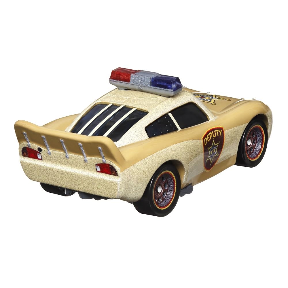 Mattel Selección Vehículos Racing Style | Disney Cars | Die Cast 1:55 Coche, DXV29N Cars 3 Single:Lightning Deputy — view 4