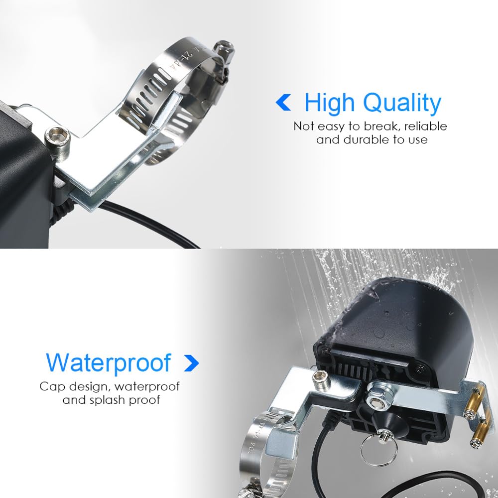 POFET Valve d'eau Intelligente, minuterie d'eau WiFi, Prise en Charge de la télécommande du téléphone Portable, Compatible avec Smart Life, Support Tuya, Assistant Vocal