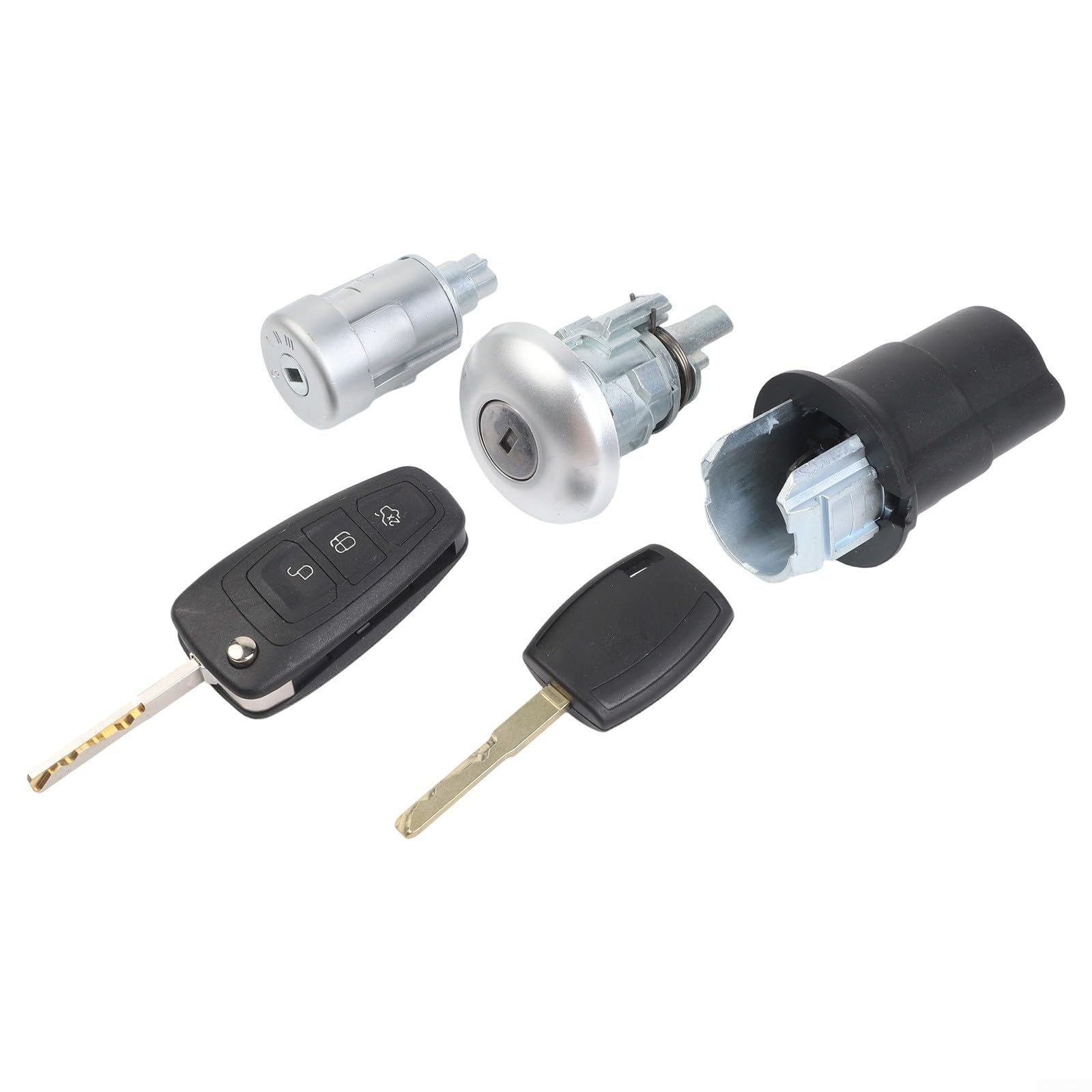 Serratura Metallo ABS per Ford Transit 2015-20 Serratura Metallo | Compatibile per ford Transit Custom, materiale metallo ABS, installazione rapida, ricambio diretto OEM