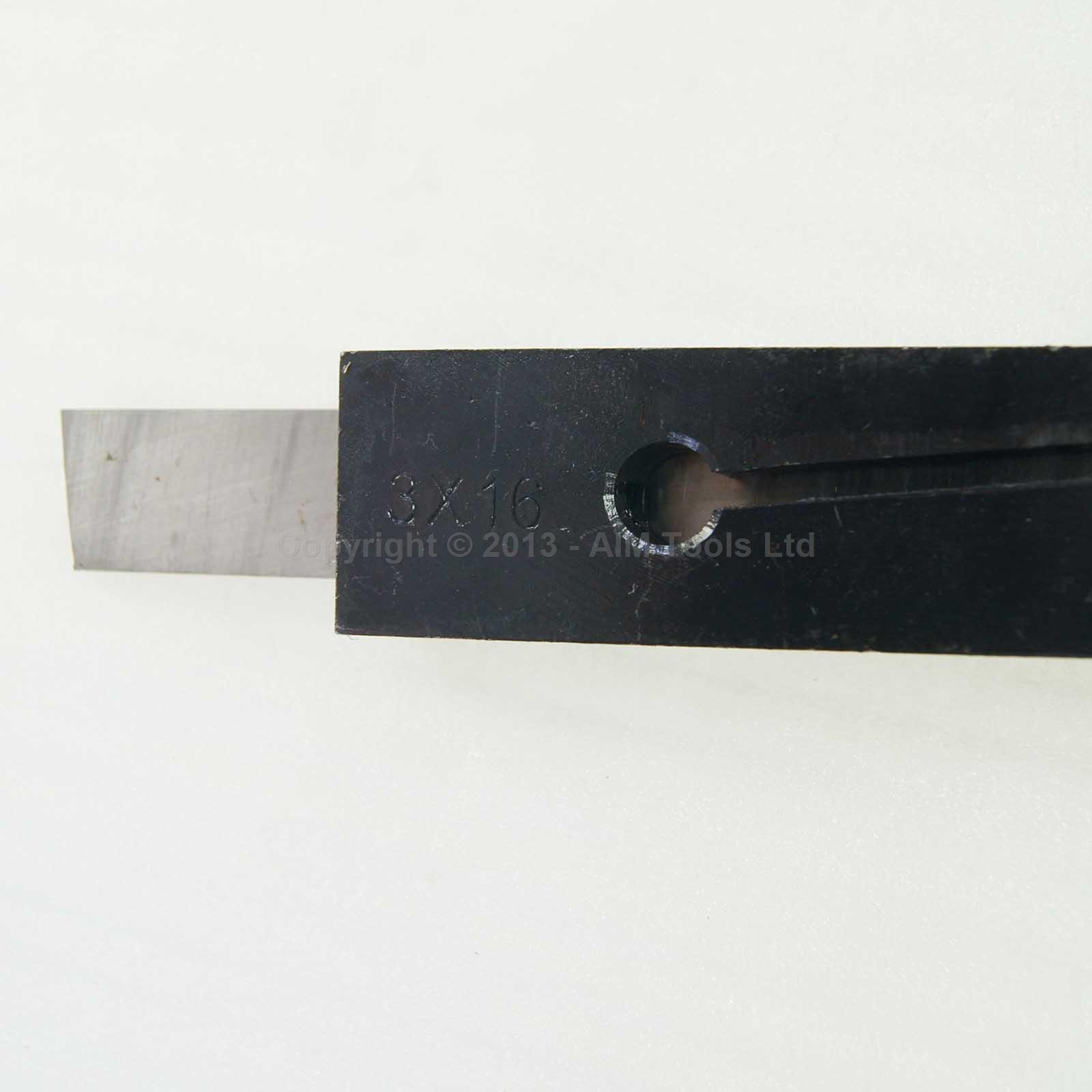 KATSU Mini Tour Outil de Séparation Porte-Coupe avec 5 Lames HSS 3x6x200mm pour CNC Fraisage Coupe Semi-Finition et Finition Usinage 11110533