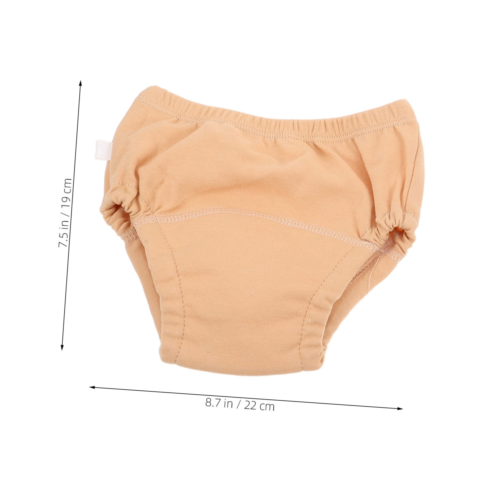 BESTYASH Baby Diaper Pants 6 Pack Newborn to Toddler Soft Breathable Leakproof Night Training Boys Girls Stylish Design Assorted Color