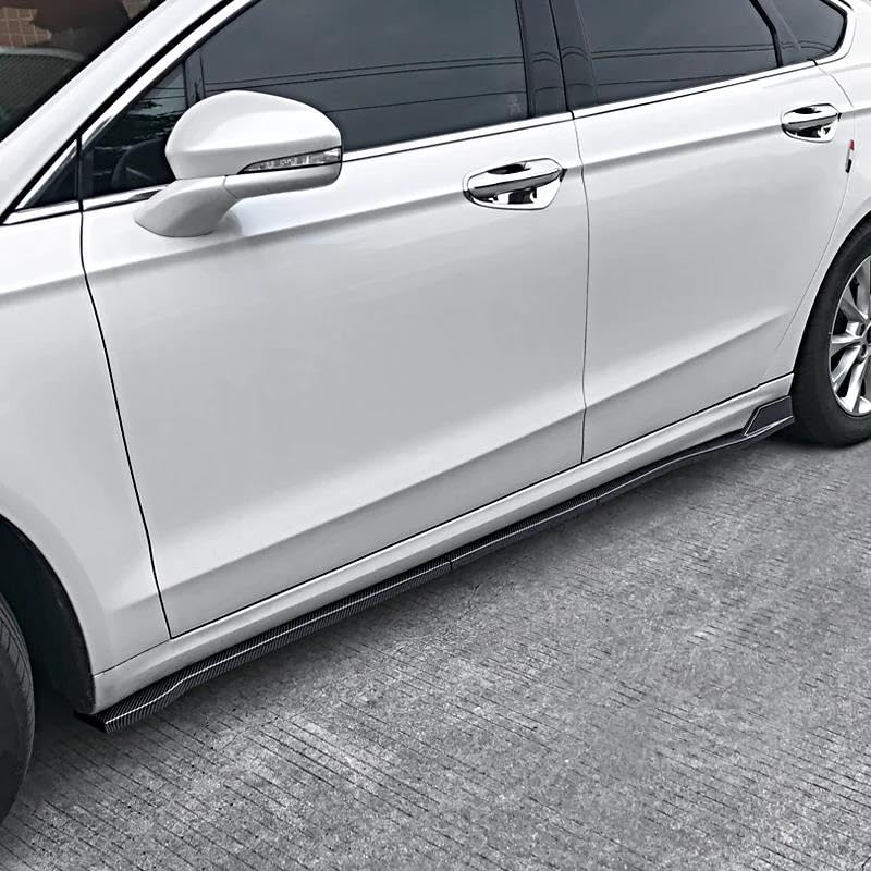 Faldón lateral de coche para Ford Mondeo acabado premium con labio ajustable 6