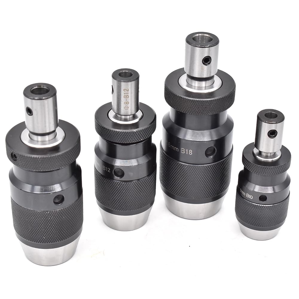 Juego de portabrocas sin llave con adaptador for fresadora - B10 B12 B16 B18 Portabrocas autoajustable 1 pieza(Inner hole 13mm-B16)