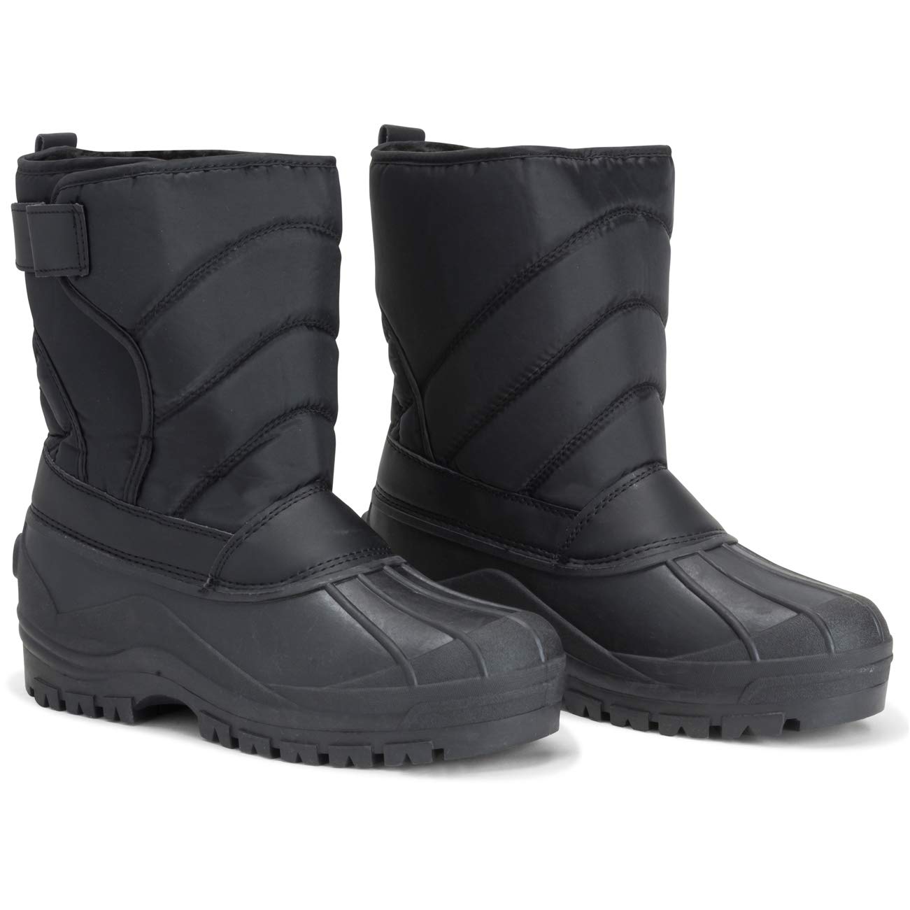 Polar Uomo Muck Nylon Strap Anatra Neve Inverno Impermeabile Pioggia All'Aperto Stivales
