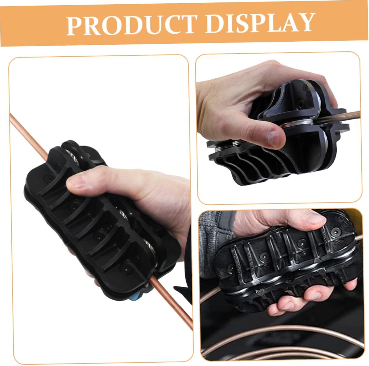 Zerodeko Handheld Tube Straightening Tool for Brake and Lines and Straightener for Plumbing and Refrigeration Systems User-friendly Design