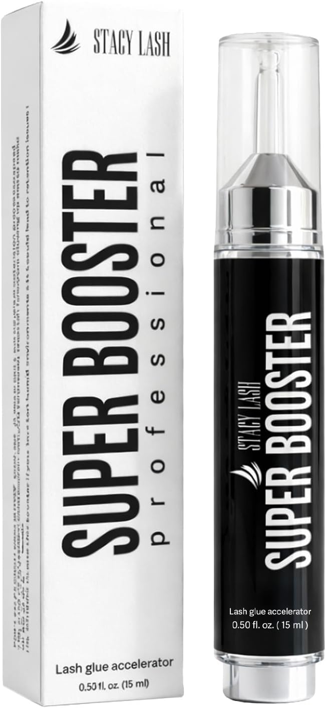 Super Booster for Eyelash Extensions / 0.50fl. oz. / 15ml / Eyelash Primer/Accelerated Lash Bond/Lash Extension Glue Activator/Lash Tech Supplies/for Low Humidity
