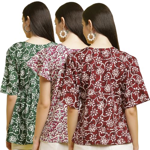 Image of Women's Floral Regular Fit Blouse