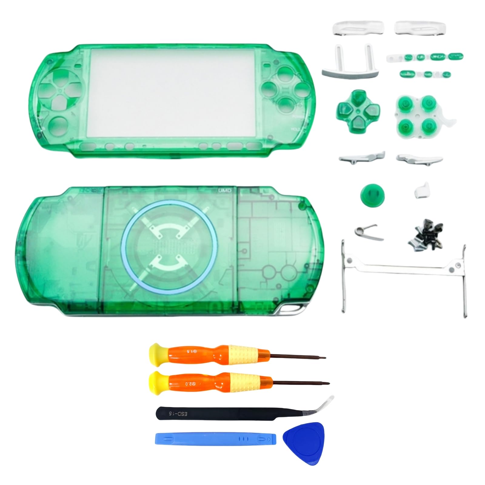 Amazon.co.jp: Hzxkqmil 交換用フルハウジングシェルケース Sony PSP