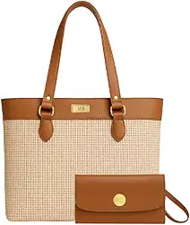 Bolsa De Praia Alça De Ombro Espaçosa Ideal Para Viagens E Passeios