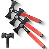 Throwing Axes and Tomahawks with Innovative TPR Rubber Handle, 11.9