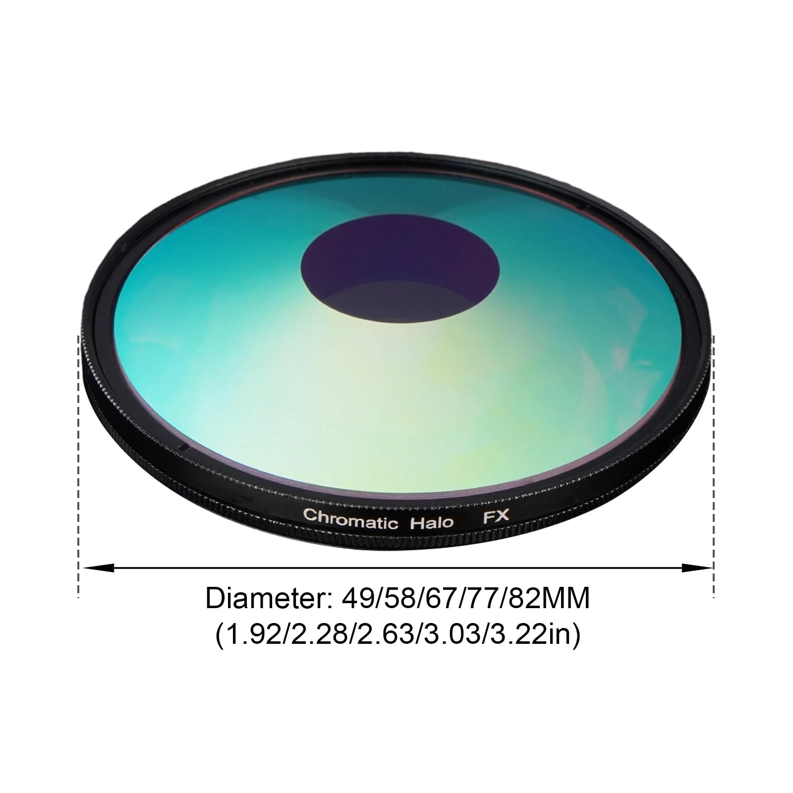 Filtro per lenti luce creativa, accessorio, 58mm