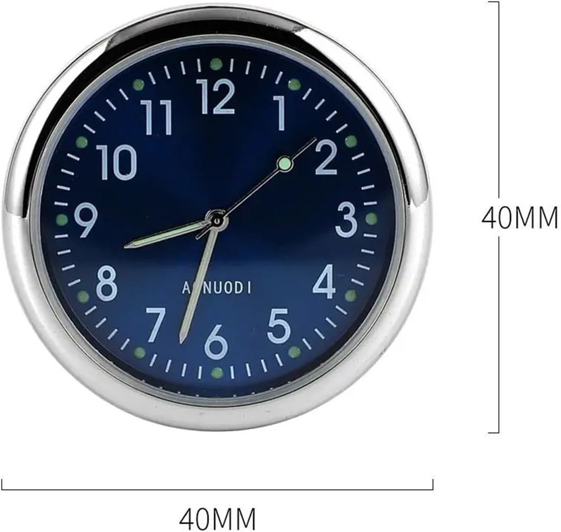 Fit for Analog Car Clock - Electronic Accessories for Interior Decoration | Stylish Dashboard Watch for Cars(H)