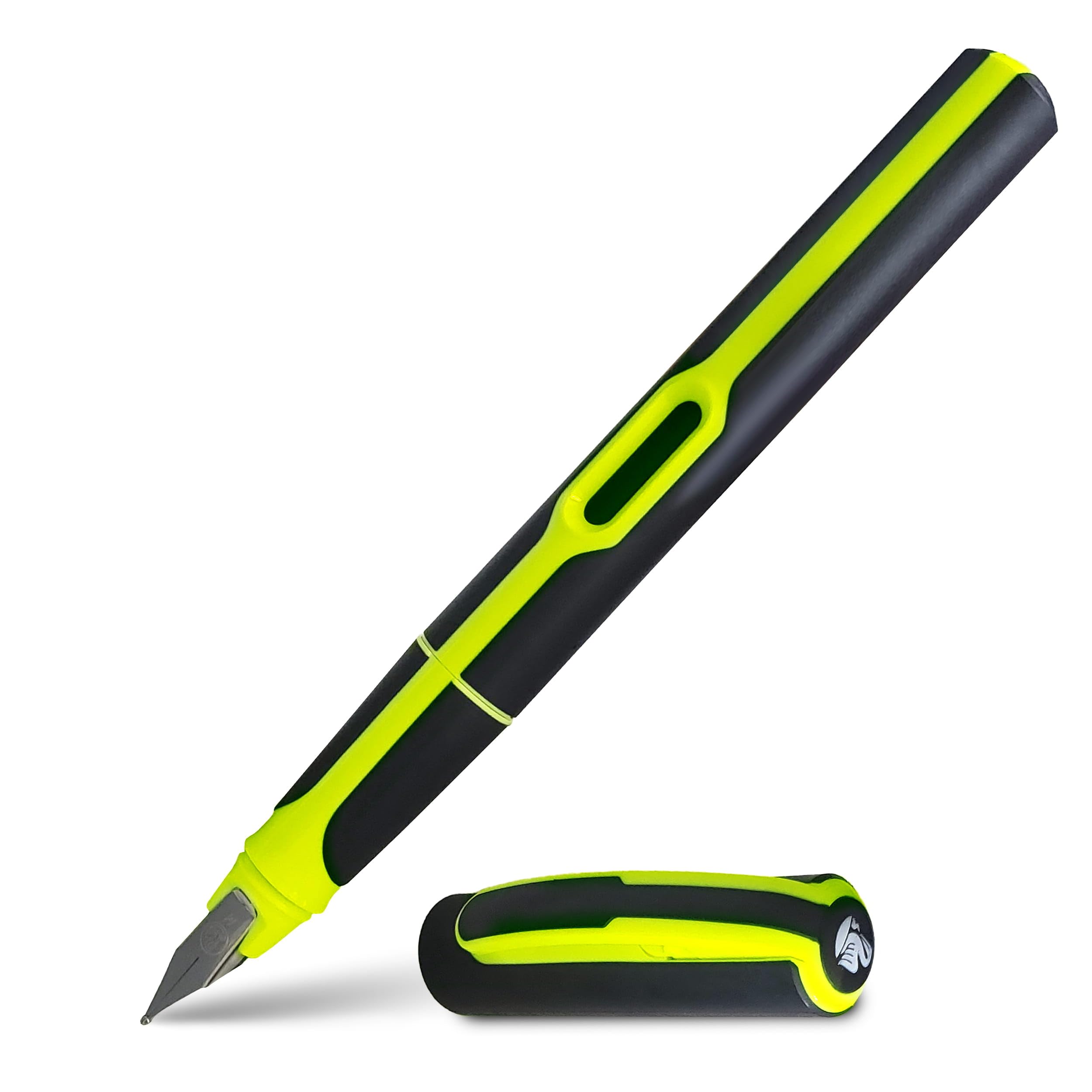 Pelikan 939850 Fountain Pen, Style neon, Spring M, Yellow