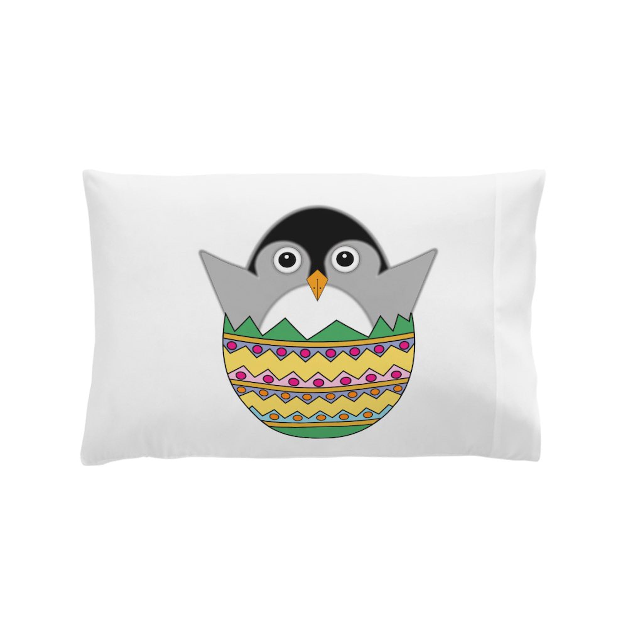 CafePress Baby Egguin Pillow Case Standard Size Pillowcase, Lumbar Pillow Cover Fleece