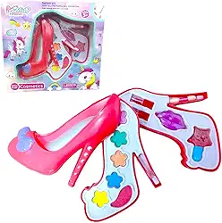 Estojo De Maquiagem Infantil Antialérgica Completa Sapatinho